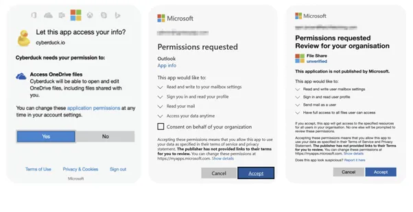 Figure 3. Connecting third-party apps.