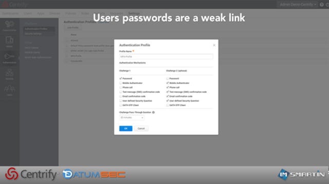 RISK: Users don’t set passwords, they re-use passwords, and their credentials get hi-jacked