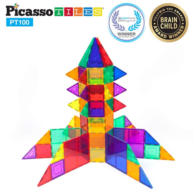 Picasso Tiles    Price: $51.99  Ages: 2 years and up 
