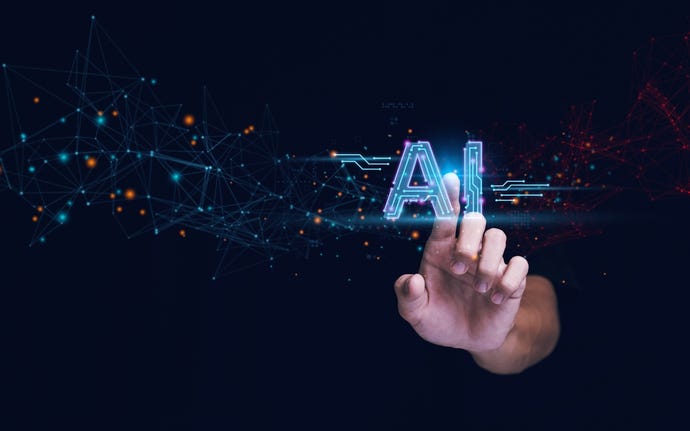 Concept illustration of generative AI