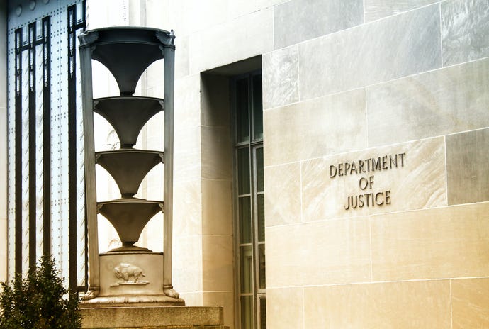 Department of Justice building