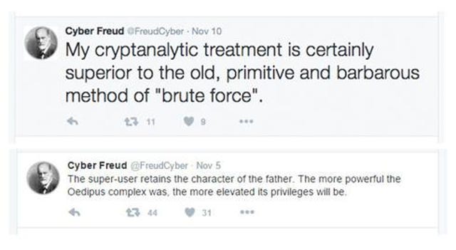 Cyber Freud: @Freudcyber 