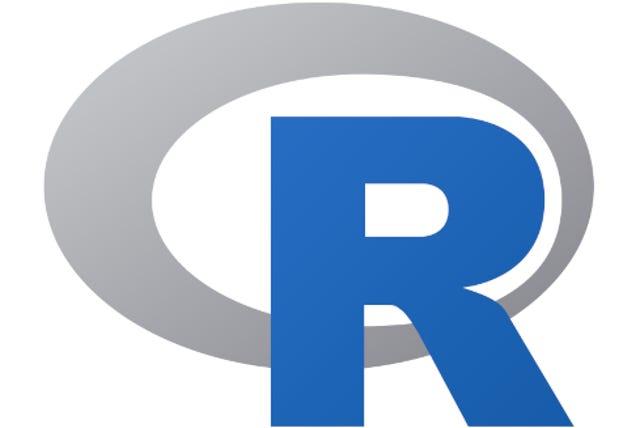 R programming language logo