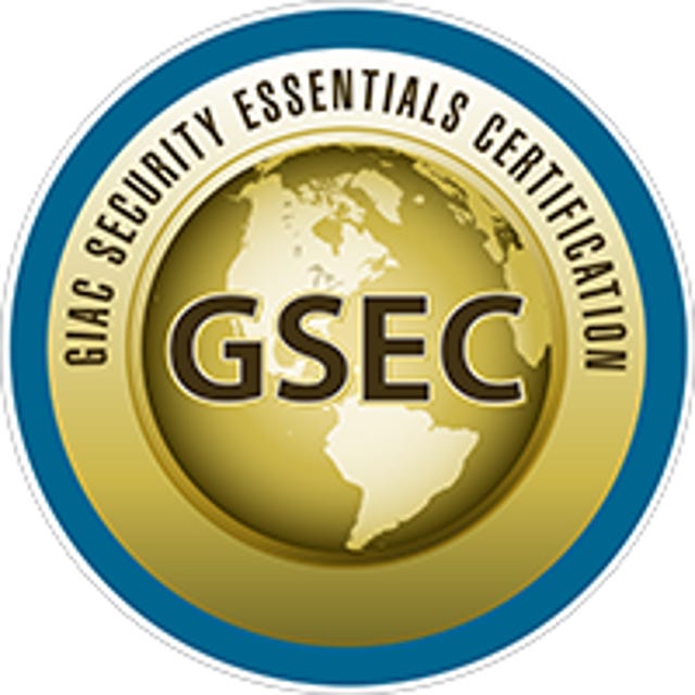 GIAC Security Essentials (GSEC)