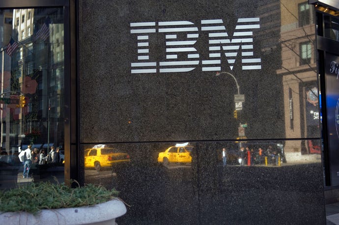 Photo of IBM building in NYC