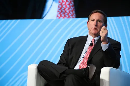 Oracle CEO Mark Hurd in New York City\r\n(Source: Oracle)