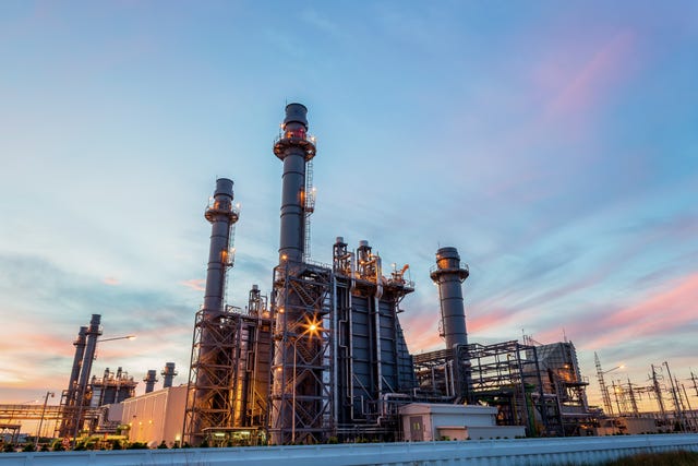 Industrial power plant