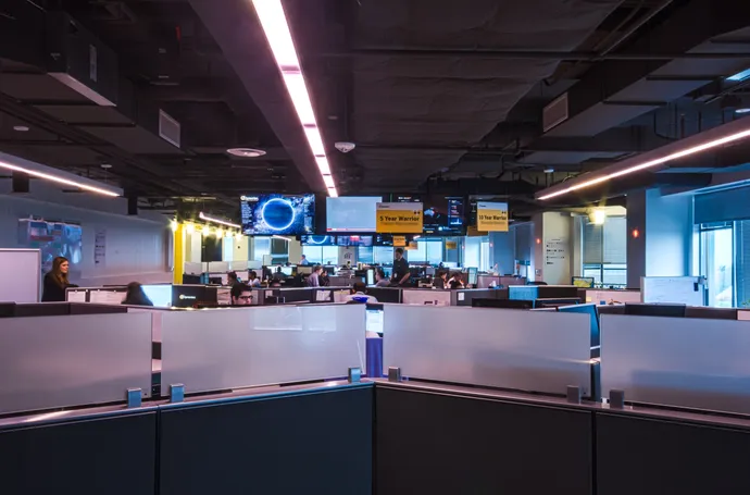 Symantec SOC in Herndon, Va. --- Courtesy of Symantec