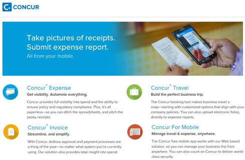 concur invoice software free