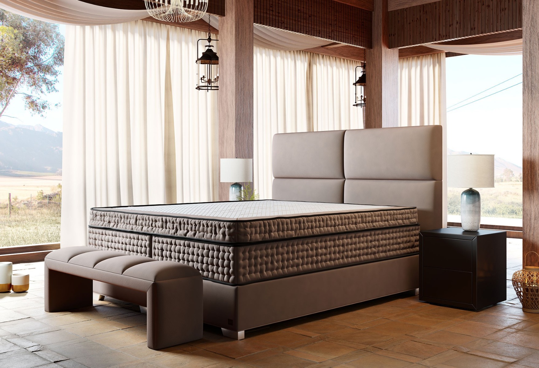 Boxspring Royal Serengeti | Swiss Sense