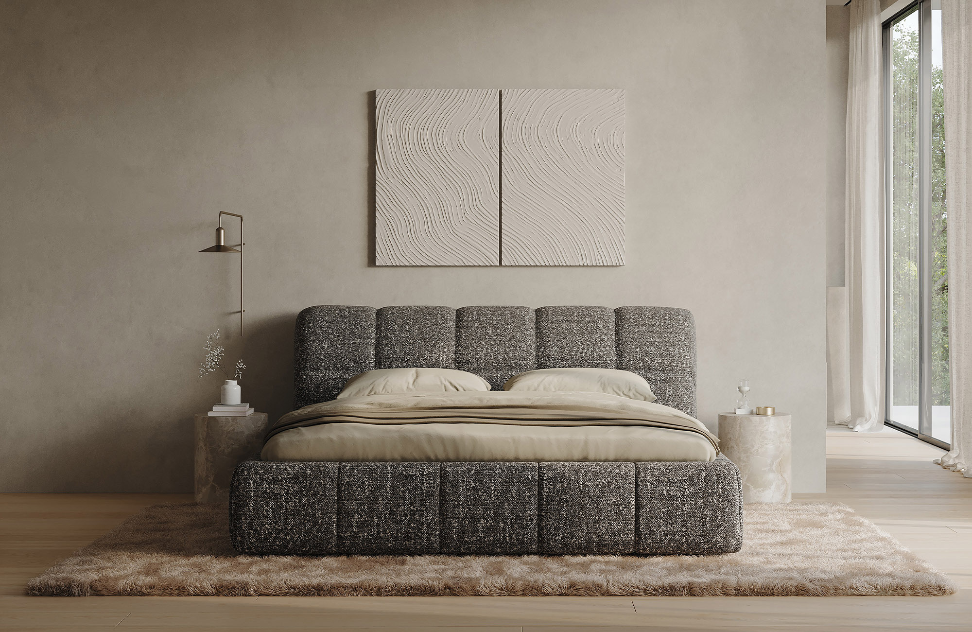 Bedframe Night Santiago - Edition by vtwonen | Swiss Sense