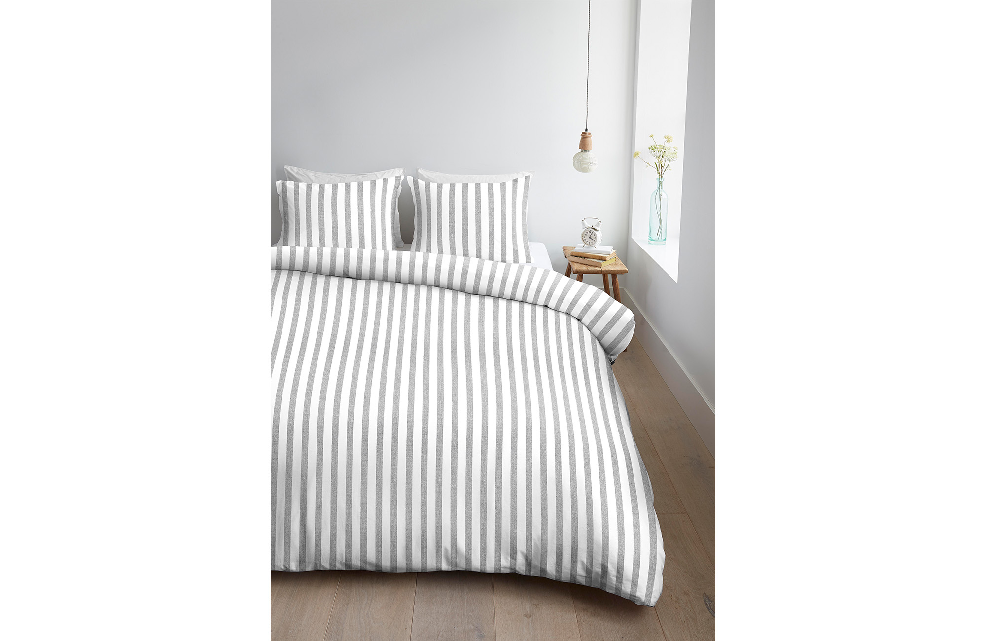 Ambiante Ally Dekbedovertrek Soft Grey | Swiss Sense