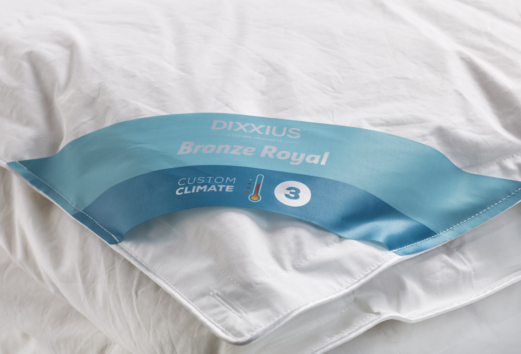 Dixxius Bronze Royal Custom Climate 3 Dekbed | Swiss Sense