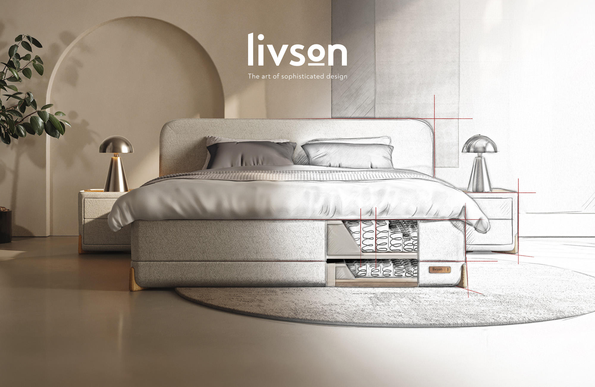 Boxspring LIVSON No. 6 | Swiss Sense