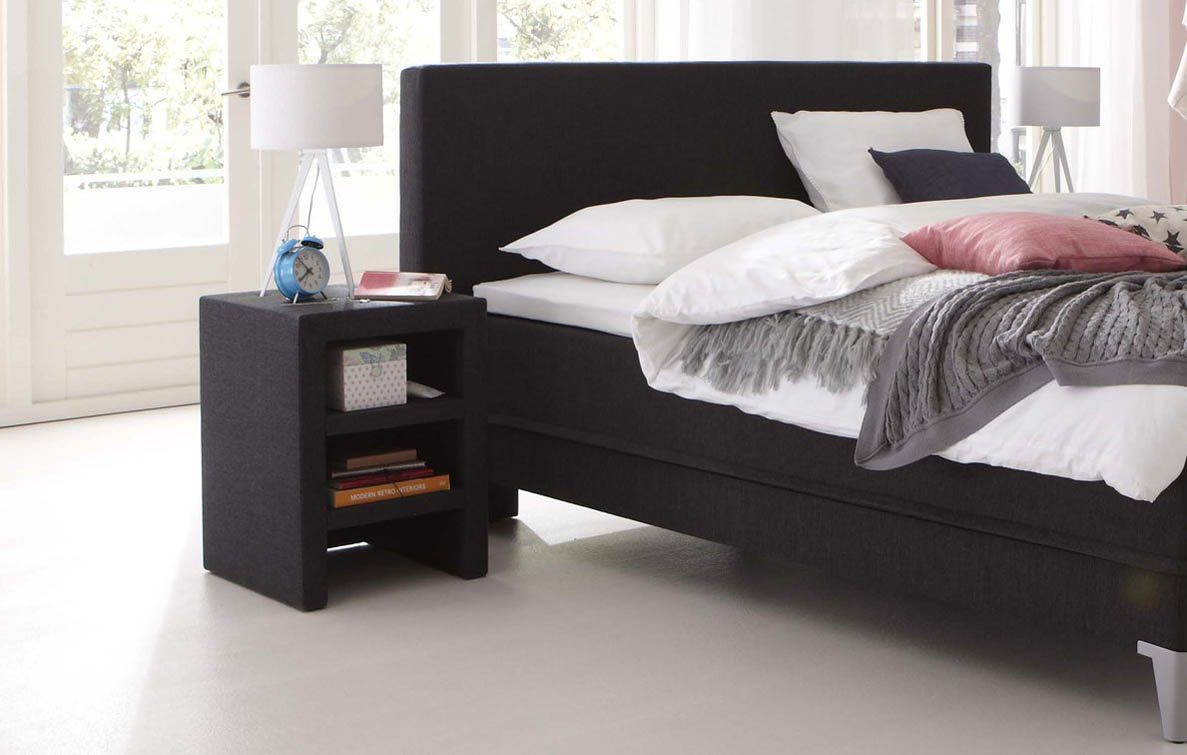 Nachtkast Street Gestoffeerd | Swiss Sense