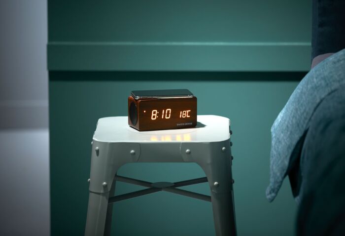 Houten wekker | Swiss Sense