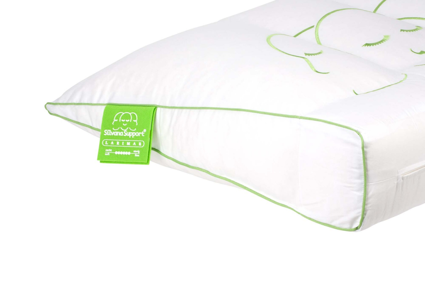 Komfortec Kopfkissen 50x75 cm 2er Set, 800g Kissenfüllung mit Innennaht (Weiß