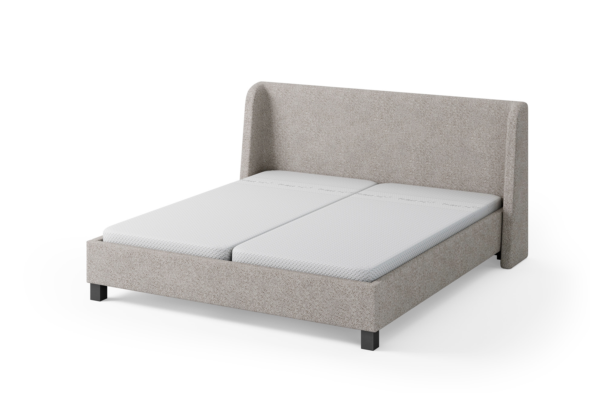 Gestoffeerd Bedframe Night Milan