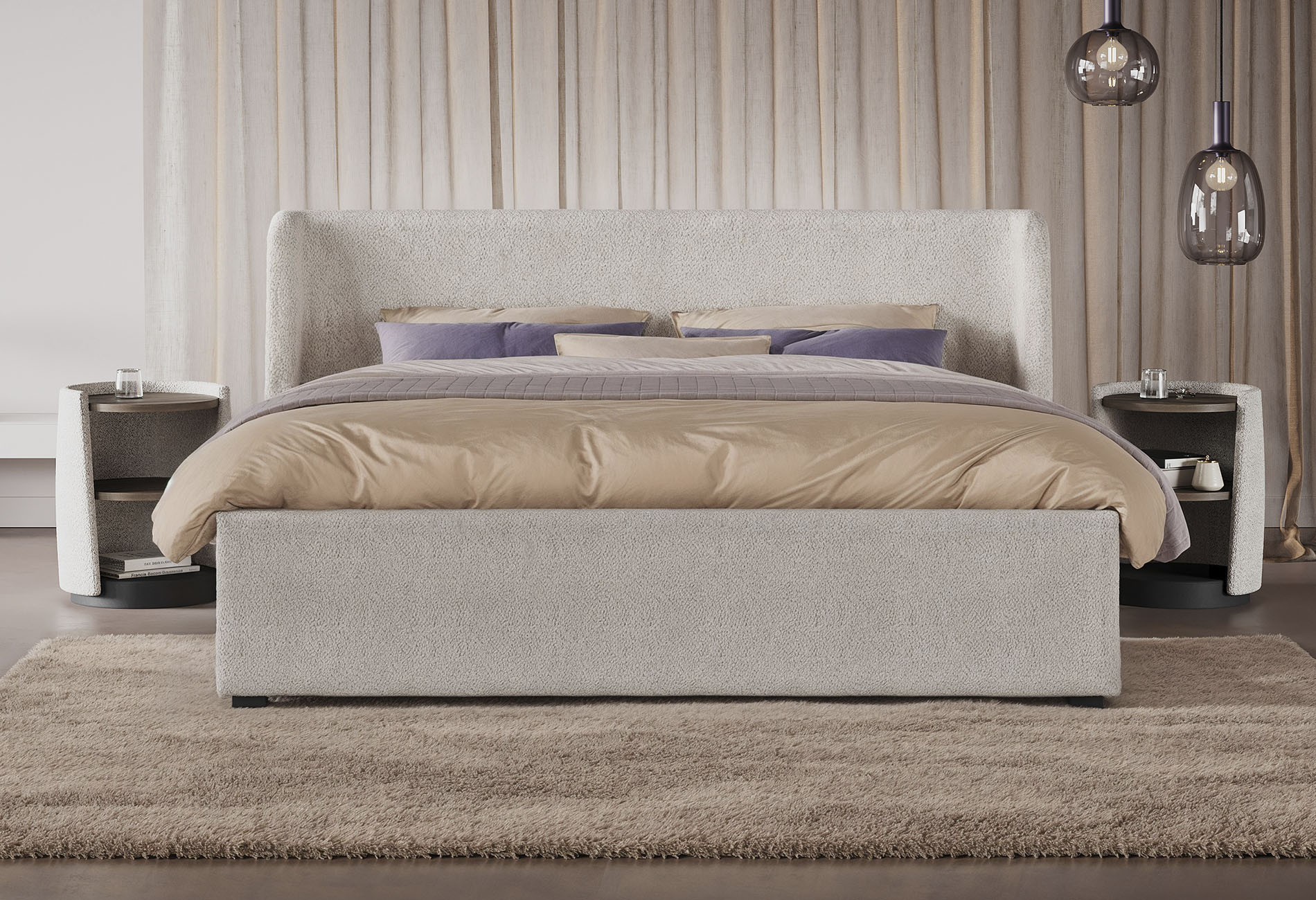 Bedframe Night Milan | Swiss Sense