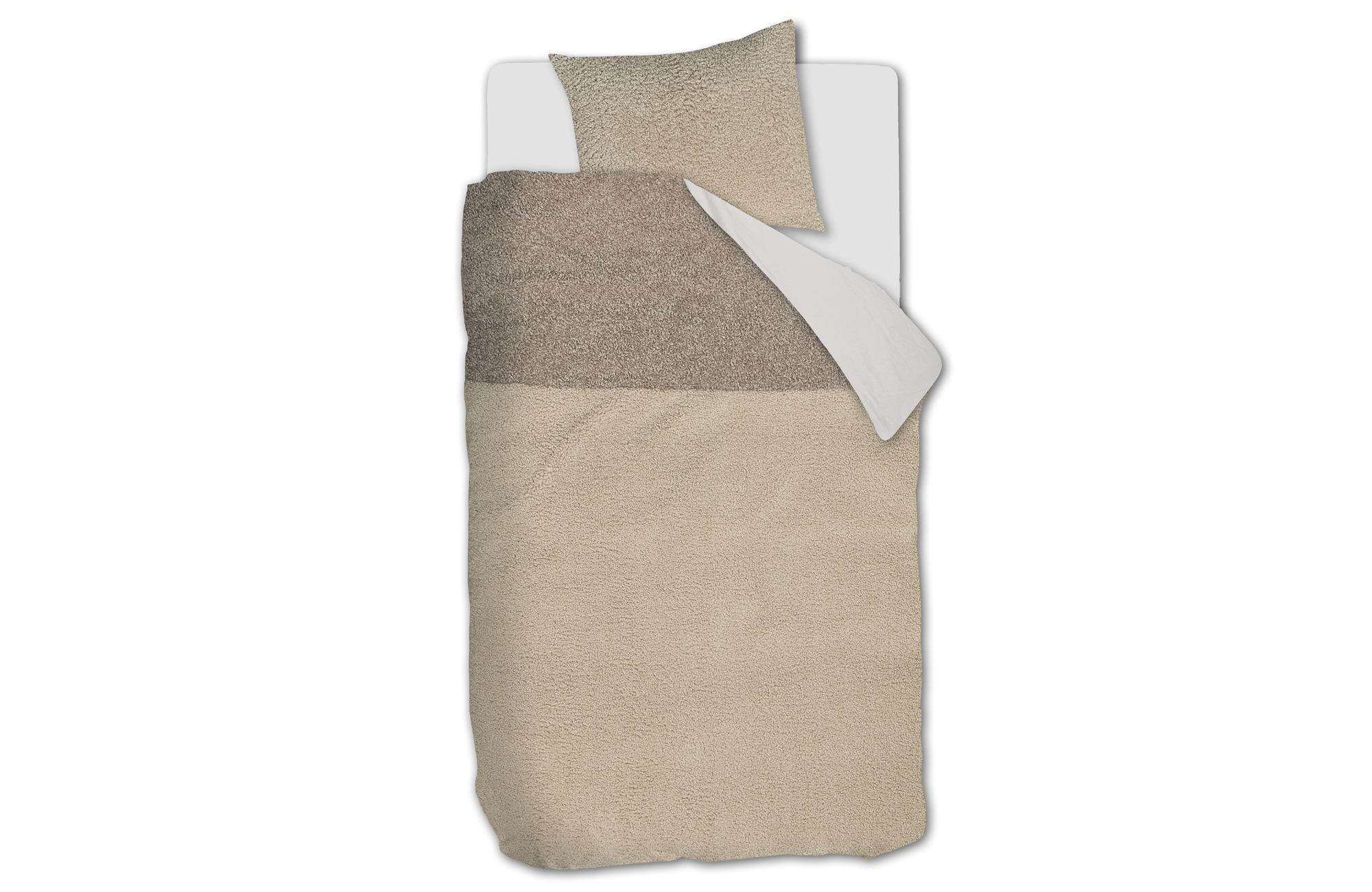 Dekbedovertrekset Huggle Sand | Swiss Sense