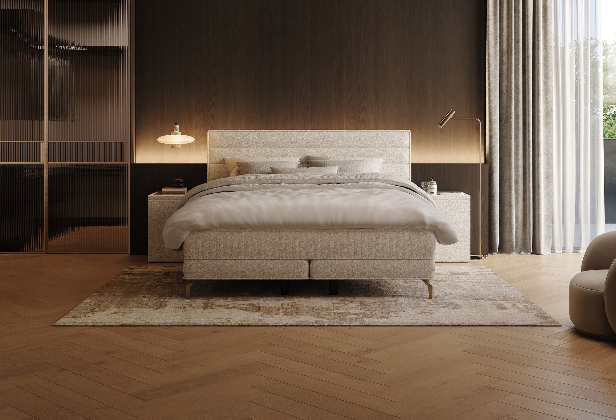 Boxspring Royal Horizon - Snel leverbaar | Swiss Sense