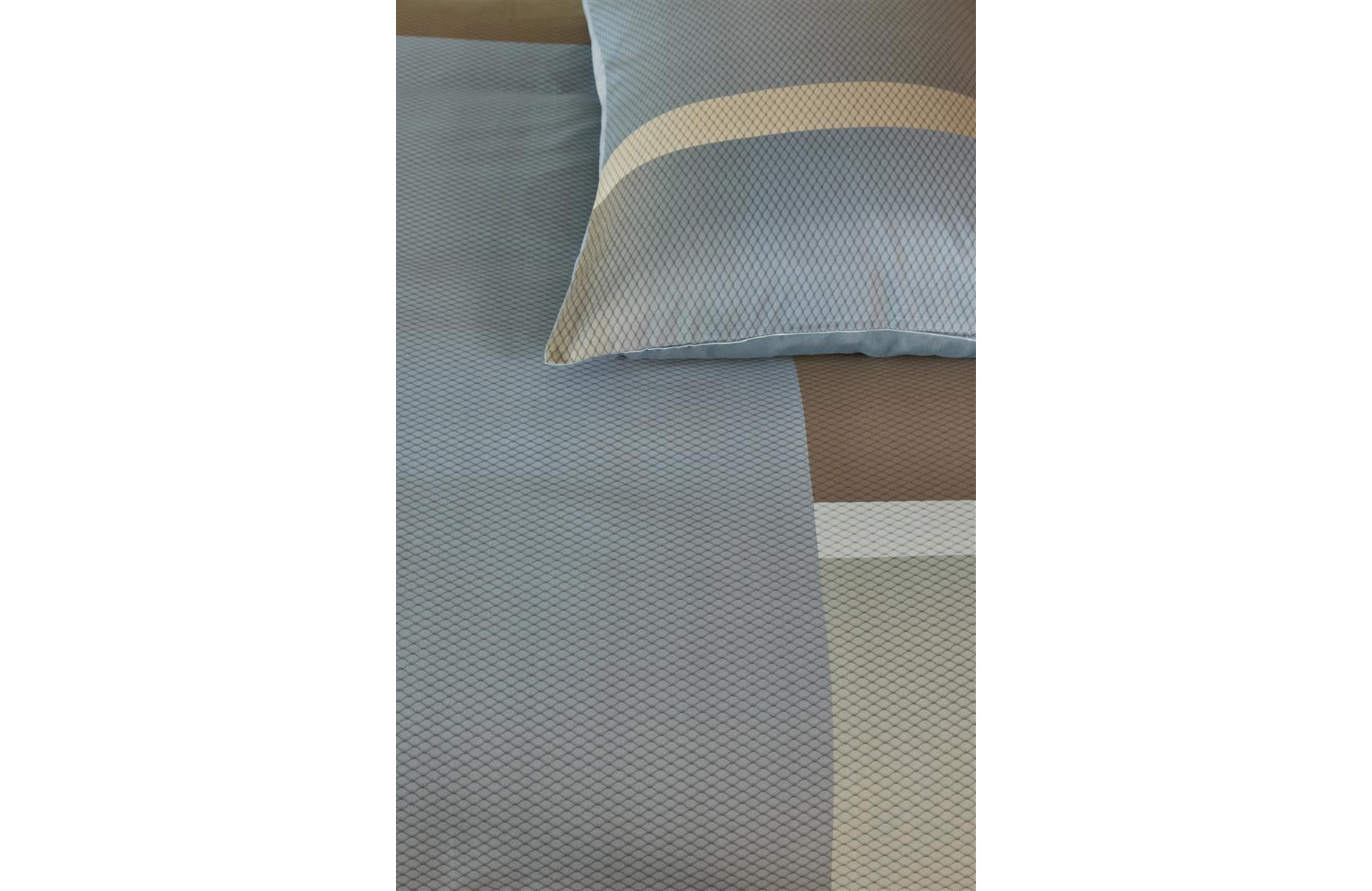 Kardol Sloane Square dekbedovertrek - Lits-Jumeaux - 240x200/220 - Blauw Grijs