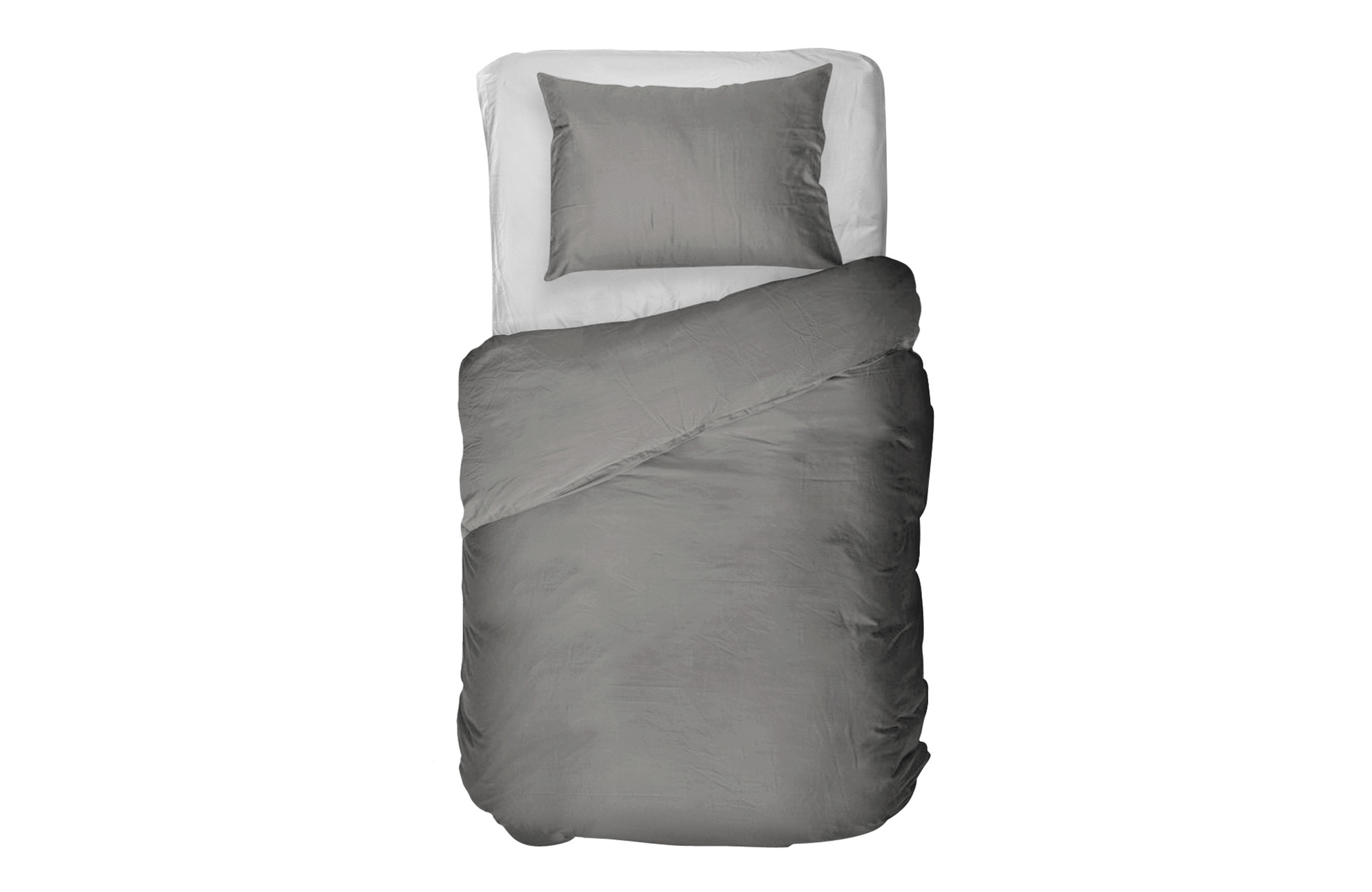 Kayori Edo Dekbedovertrek Anthracite | Swiss Sense