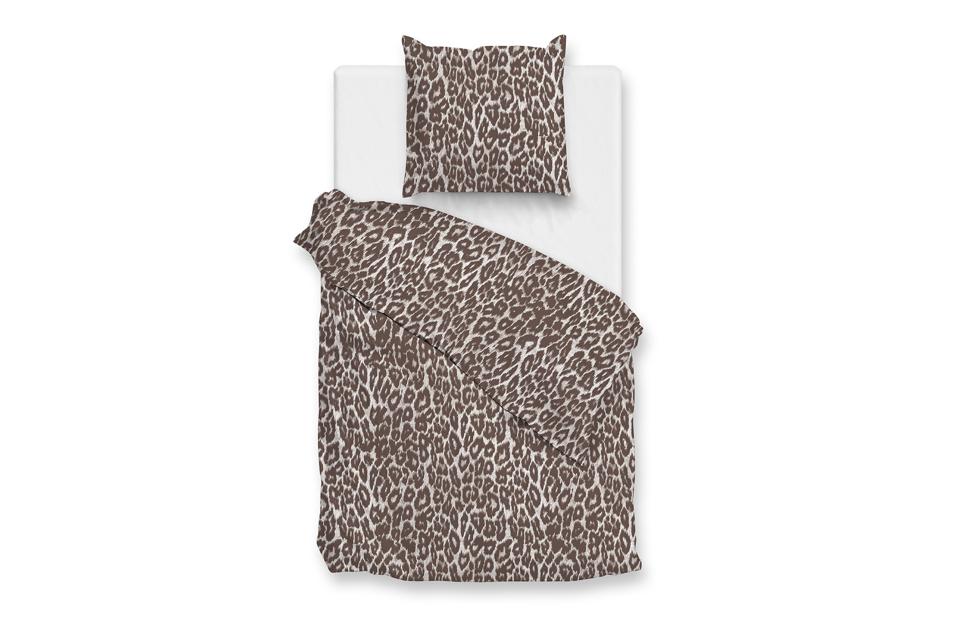 Zohome Lucia Dekbedovertrek - Tweepersoons - 200x200/220 cm - Natural