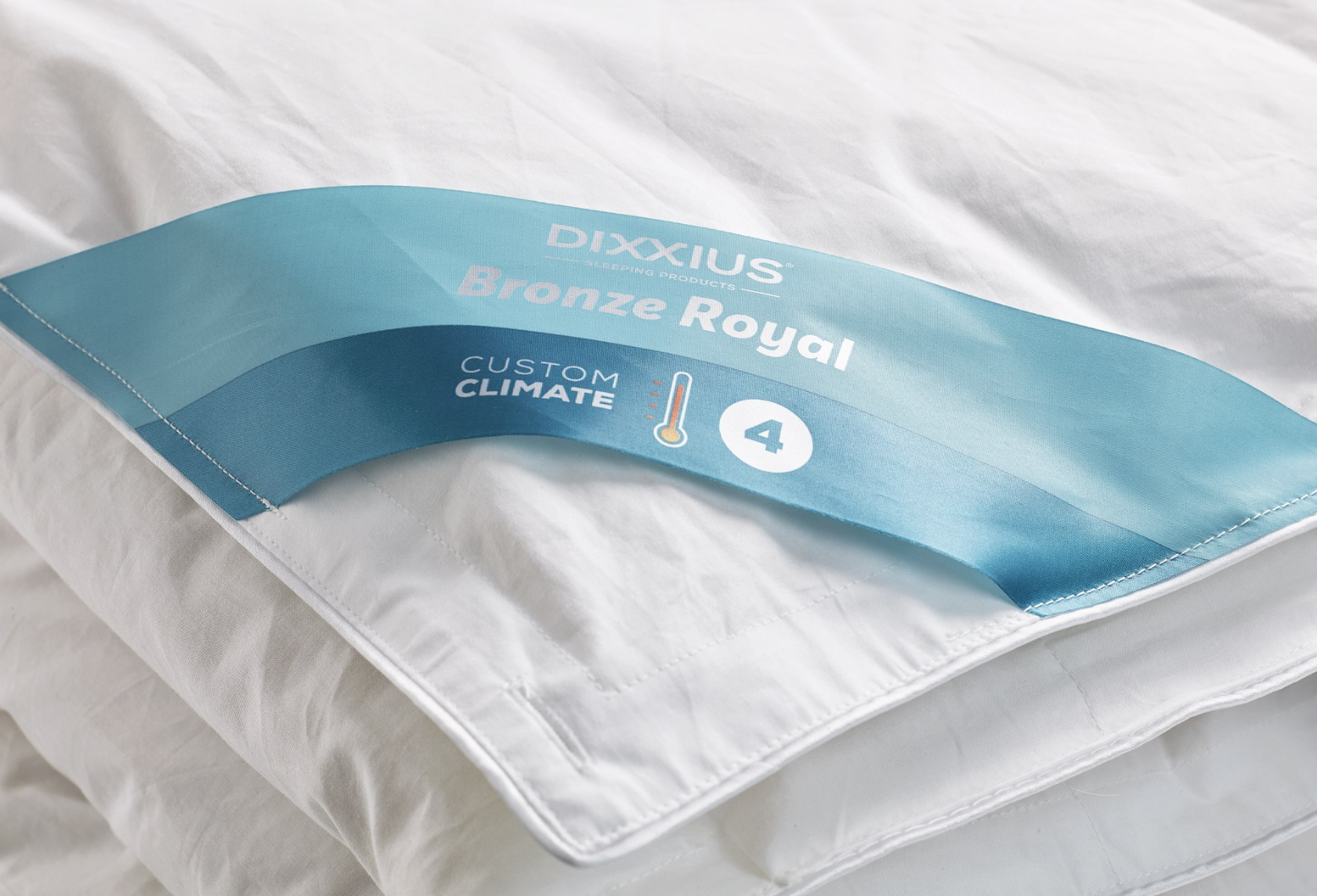 Dixxius Bronze Royal Custom Climate 4 Dekbed | Swiss Sense