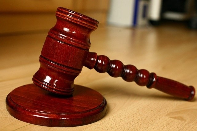 wooden gavel for legal proceedings