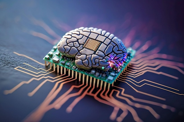 abstract of The Brain-shaped Chip and the Future of Artificial Intelligence