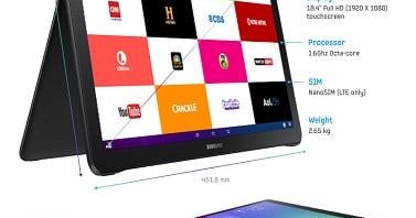 Samsung Galaxy View: Huge 18-Inch Android Tablet Debuts | InformationWeek