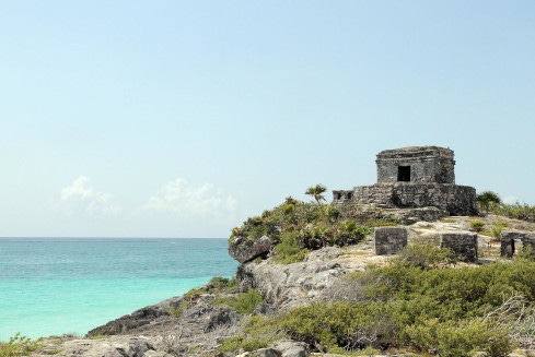tulum mexico ruins seaside
