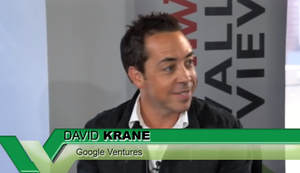 Screenshot from interview with David Krane