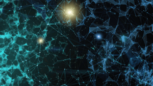 Graphic depiction of a technology network Graphic depiction of a technology network