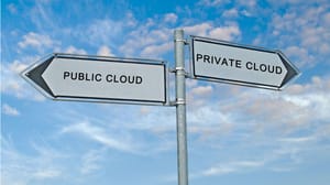 Signs to public cloud and private cloud Signs to public cloud and private cloud