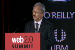 Mayor of San Francisco, Edwin Lee, challenges Web 2.0 Summit