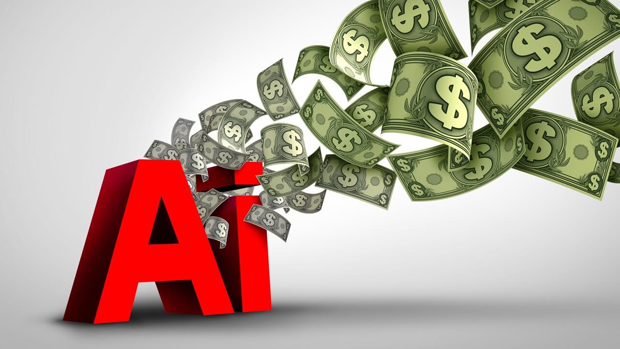 AI Business Success and artificial intelligence industry revenue stream as a new technology industry making money with cost saving automation AI Business Success and artificial intelligence industry revenue stream as a new technology industry making money with cost saving automation
