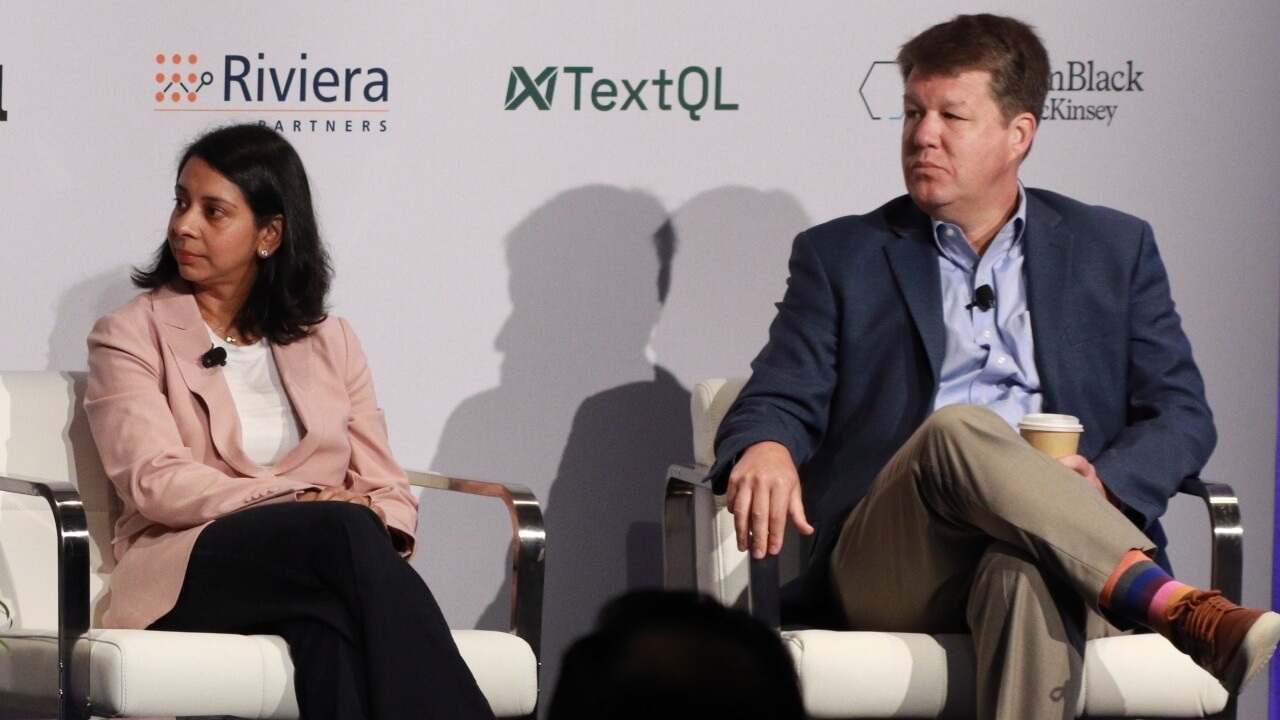 Priya Ponnapalli from ScaleAI and Richard Donaldson of Duke Energy
