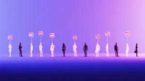 Humans are surrounded by AI representatives Humans are surrounded by AI representatives