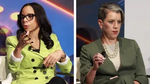 Danielle Brown, CIO at Whirlpool, and Sarah Hatchett, CIO at Cleveland Clinic, speak at Momentum AI Danielle Brown, CIO at Whirlpool, and Sarah Hatchett, CIO at Cleveland Clinic, speak at Momentum AI