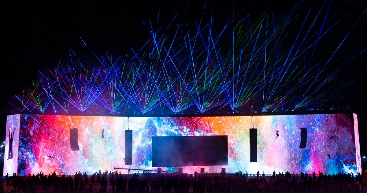 High-Tech Projection Design: From Music Festivals to the Broadway Stage
