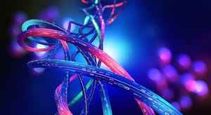 abstract art Complexity of information flows. Weaving encoded data. Binary code, optical cable 3D illustration.  abstract art Complexity of information flows. Weaving encoded data. Binary code, optical cable 3D illustration.