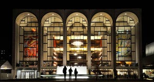 The renovated Lincoln Center Performing Arts Center, New York City, USA