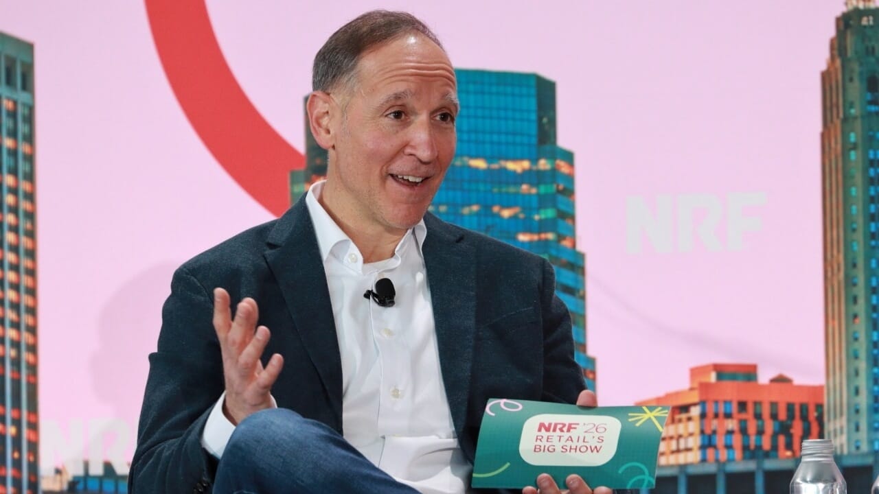 Rob Frieman, CIO for URBN, at the NRF Retail's Big Show conference discussing AI agents. Rob Frieman, CIO for URBN, at the NRF Retail's Big Show conference discussing AI agents.