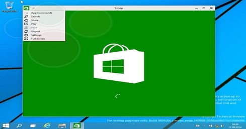 Windows Threshold Leak Shows Revamped Desktop | InformationWeek