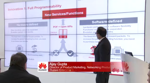 Huawei showcases its line of enterprise products and solutions to customers and analysts