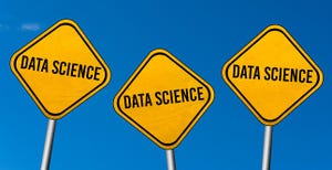 yellow Data Science traffic signs