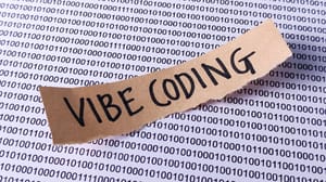 'Vibe coding' note on binary code 'Vibe coding' note on binary code