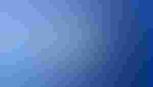 okta checkmark against blue background
